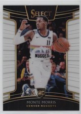 2018-19 Panini Select Concourse White Prizm 131/149 Monte Morris #34 0s5s