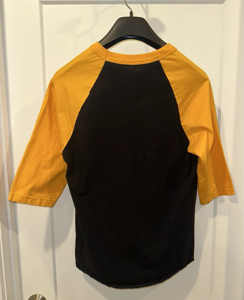 Camiseta Pittsburgh STEELERS NFL Pulôver Manga Longa Tamanho Pequeno/Médio Bom Usado - Imagem 2 de 3