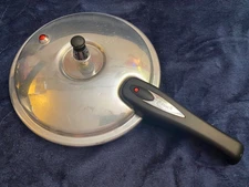 T-FAL 6qt 5.7 liter Stainless Steel Stove Top Pressure Cooker Pot 92160T manual