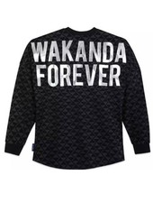 Disney Black Panther Wakanda Forever Spirit Jersey for Adults Size S-XXL
