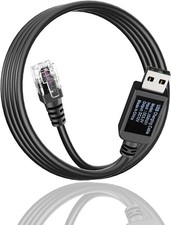 USB to RJ11 Radar Detector Power Cord Cable for Escort Passport, Beltronics, Uni