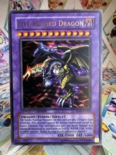 Yugioh Five-Headed Dragon SD09-ENSS1 Ultra Rare Limited Card