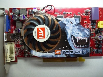 Retro PC AGP Grafikkarte Ati Radeon X800 GTO 256MB DDR3 VGA DVI