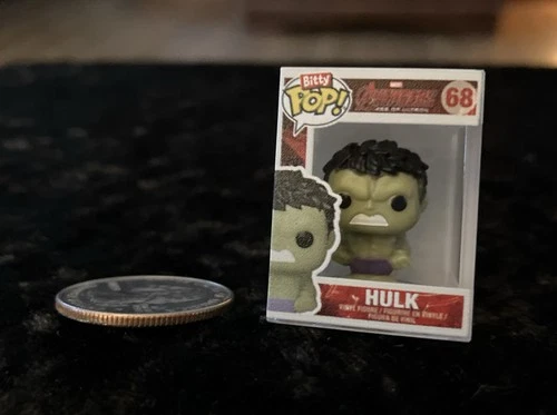 Funko Pop! Bitty Pop Marvel Avengers #68 Hulk Micro Figure New (Loose)