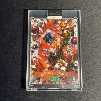 **Jahdae Barron** 2/3 2025 Wild Card Red and White Presents Prizm SP RC