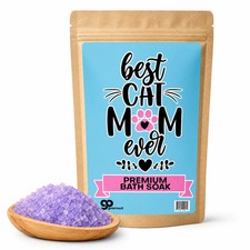 Cat Mom Bath Soak Lavender Bath Salts Gift Gears Out
