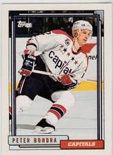 1992-93 topps #294 Peter Bondra CAPITALS