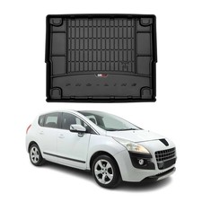 OMAC Gummi Kofferraumwanne für Peugeot 3008 2009-2016 TPE Laderaumwanne Schwarz