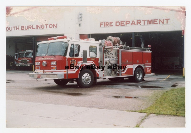 South Burlington, VT Engine 3 1988 E-One Cyclone Fire Truck Photo