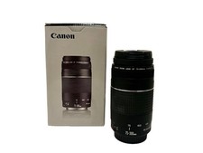 Canon 75-300mm F/4-5.6 III EF AF Telephoto Lens, case+ box, GREAT CONDITION