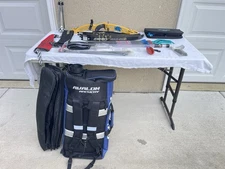 WNS Motive FX Recurve Bow Riser w/Galaxy Gold Star ILF Recurve Limbs & Extras