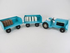 Tractor Tonka Toys "Tonka Airlines" 1962 vintage - remolques de equipaje - equipaje