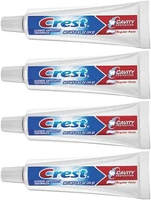 Cavity Protection Regular Toothpaste, Travel Size .85 Oz. (24G) - Pack of 4