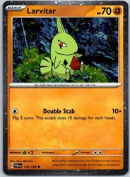 Larvitar 110/193 Paldea Evolved Cosmos Holo Promo
