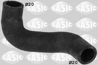 1X Sasic 3404023 KüHlerschlauch FüR Renault
