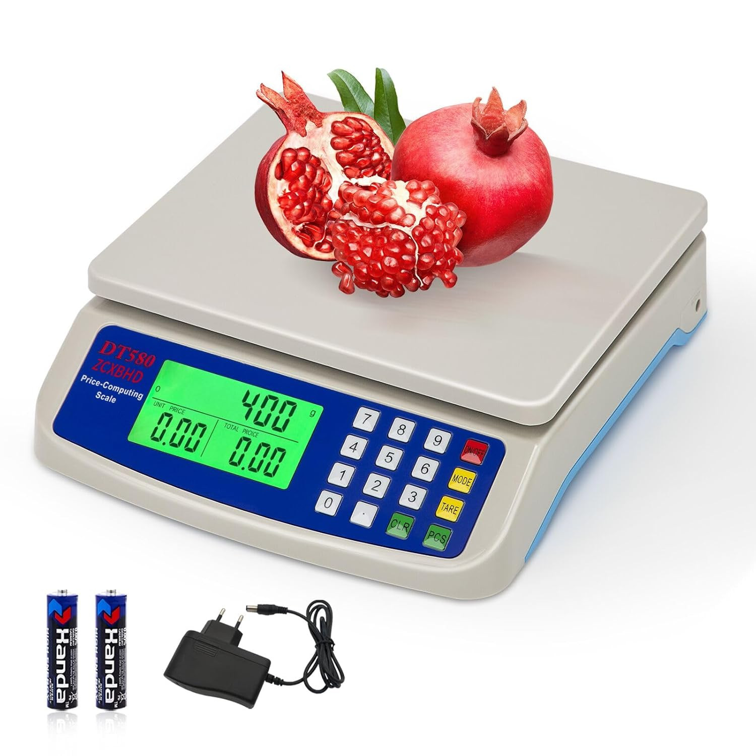 Bilancia Alimenti 30kg/1g - Bilancia Digitale Alta Precisione per Chef