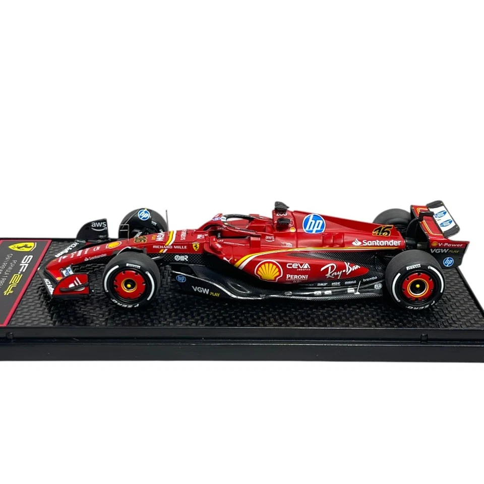 Modellino F1 BBR Models 1/43 Ferrari SF-24 Charles Leclerc #16 Winner Monza G... - Immagine 3 di 4