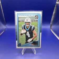 2025 Panini Donruss Optic Rated Rookie Tetairoa McMillan #209 Carolina Panthers