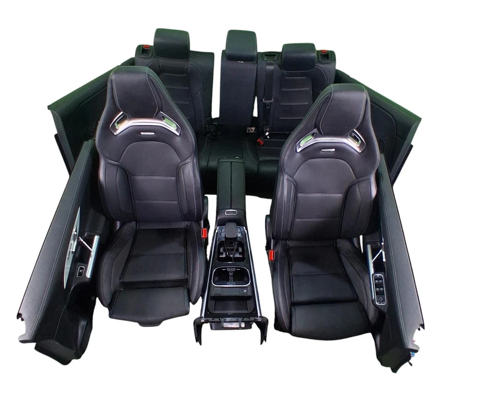 Mercedes-Benz GLA-Class Seat Set AMG Black OEM A0009102613 2021-2023 Foto 2 de 4
