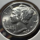 1939-D 10C Mercury Dime Nice Shine !