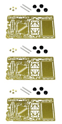 HOn2/H0i/H0f Scale Aru V-Skip Wagon 3-Car Kit 6.5mm Narrow Gauge Ore Coal Dumper - Picture 3 of 24