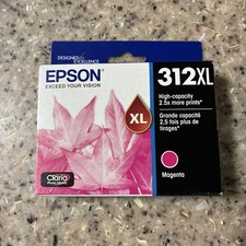 Epson T312XL320S 312xl Claria 830 Page High Yield Ink - Magenta New Exp 07/25