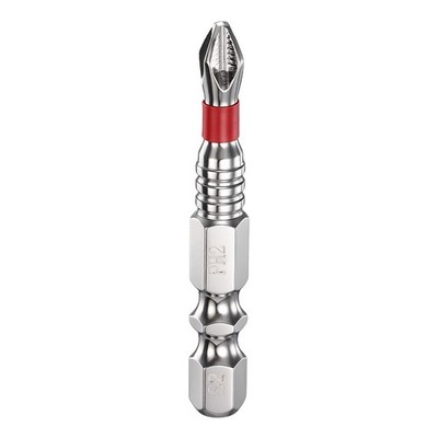 PH2 1/4'' Non-Slip Star Screwdriver Hex Shaft 2'' Magnetic Red