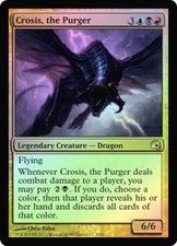 Crosis, the Purger -Foil Medium Play MTG Premium Deck Series: Graveborn