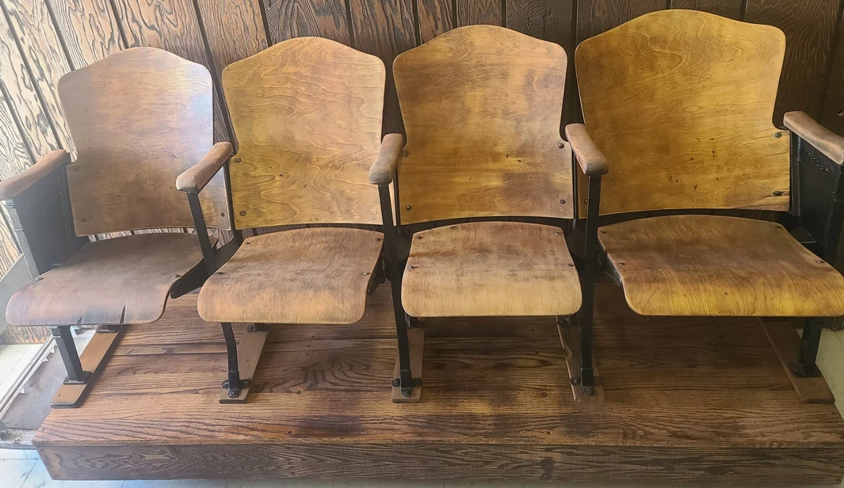 Wood theater seats deals