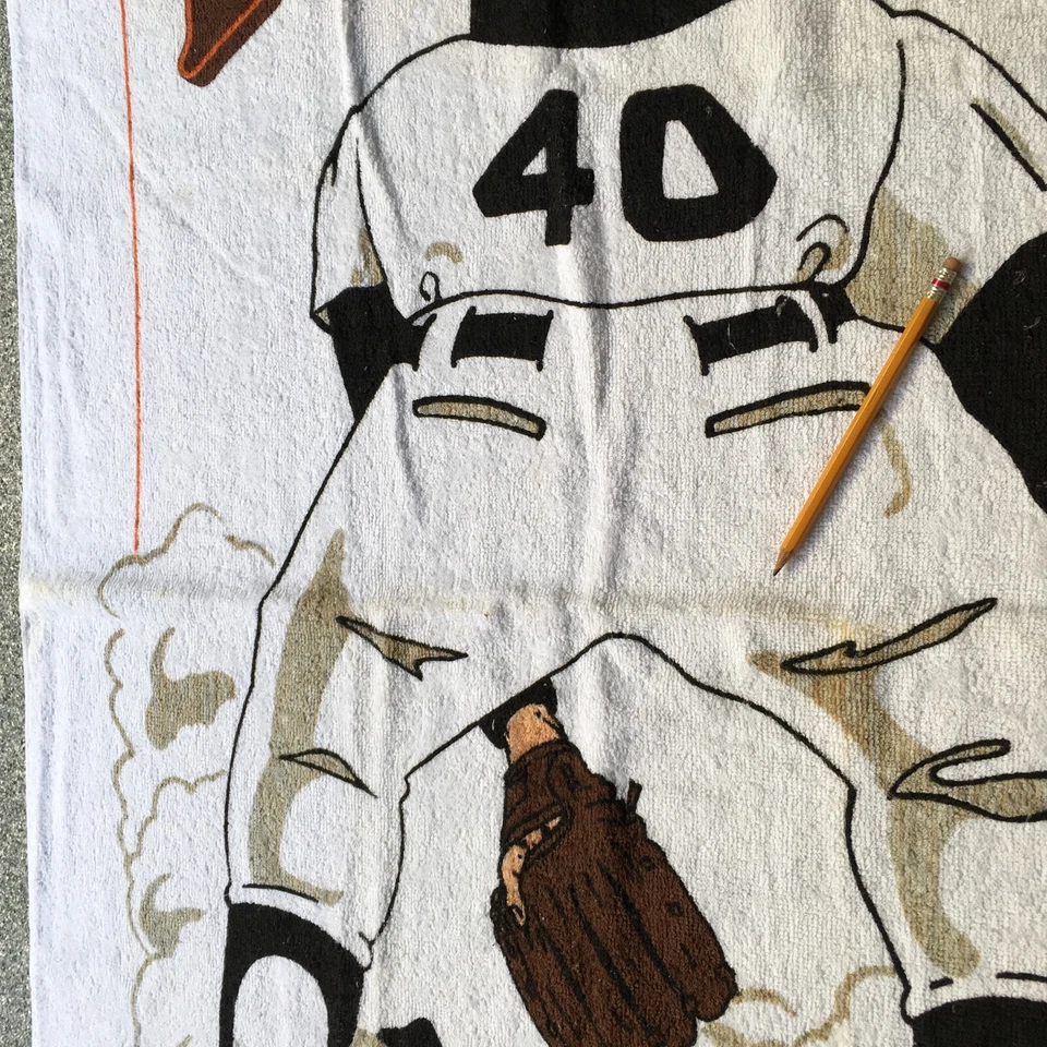 NEW Vintage 90s San Diego Padres Coca Cola Towel Beach Bath by Sherry READ - Image 4 of 4