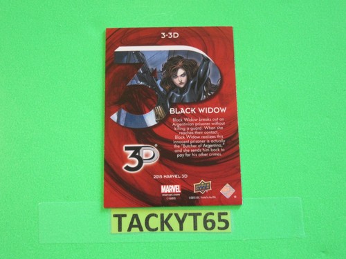 2015 UD MARVEL 3D LENTICULAR VARIANT SINGLE CARD(S) NEW YOU CHOOSE - Picture 8 of 134