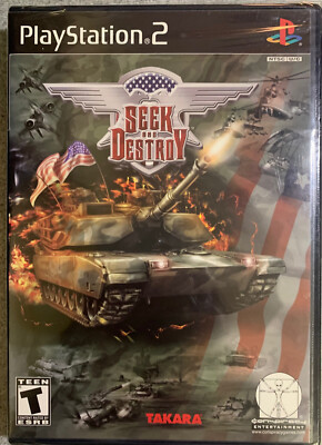 Seek and Destroy (Sony PlayStation 2, 2002) brand new-sealed