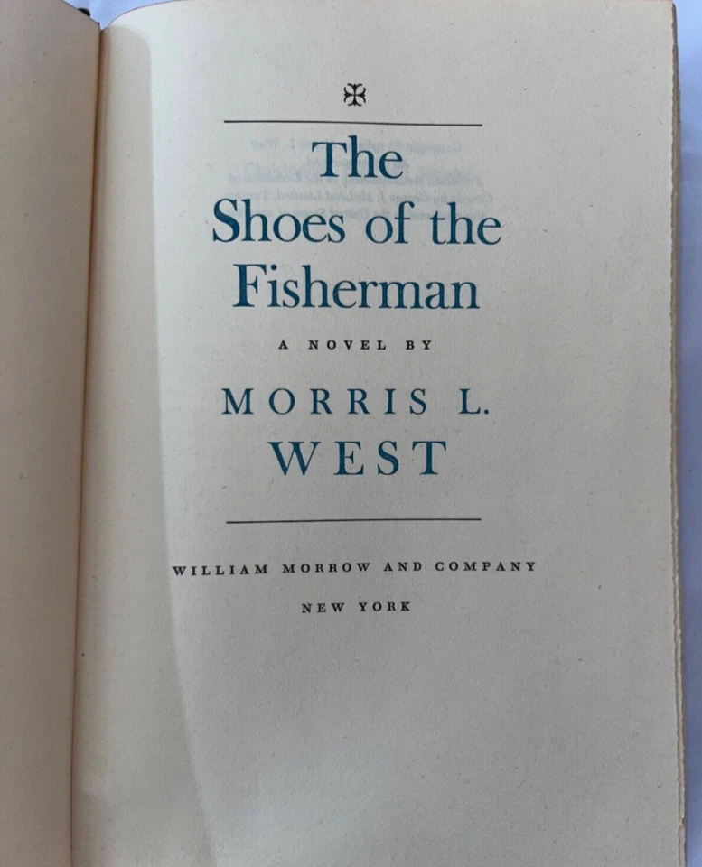 "The Shoes of the Fisherman" By Morris L West - First Edition - 1963 - Image 4 of 4