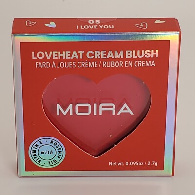 Moira Loveheat Cream Blush 2.7g / 0.095oz Select Shade New in Box