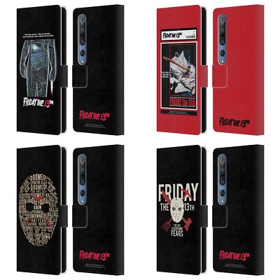 OFFICIAL FRIDAY THE 13TH 1980 GRAPHICS LEATHER BOOK CASE FOR XIAOMI PHONES