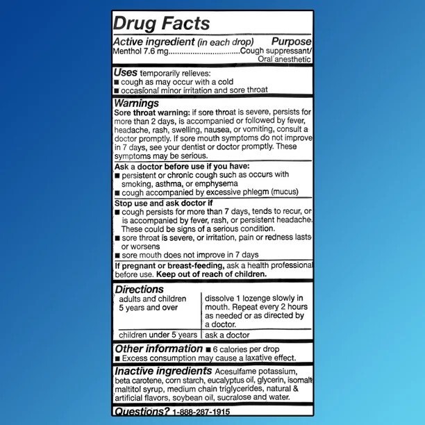Equate Sugar free lemon honey cough drops Falak Tayyeb Platinum