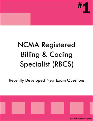 NCMA Registered Billing & Coding Specialist (RBCS)