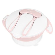 Kikka Boo Pink 313020 BOWL 4 in 1 Non-Tilt Suction Cup Bowl Set