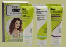 DEVA CURL Original Curly 1.5 oz Travel SizeTrio