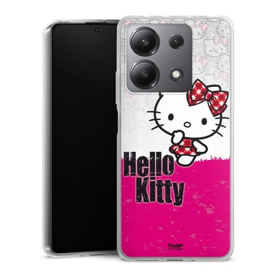 DeinDesign Handyhülle Hülle für Xiaomi Redmi Note 13 5G Hello Kitty Pink Punk