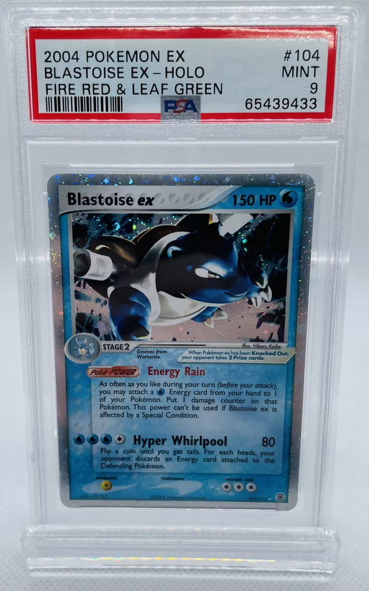 Pokemon Card EX Fire red FRLG Rev holo Onix 42/112 PSA