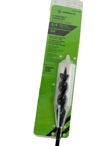 Greenlee D'VersiBIT Type A Auger Bit - 1 Inch X 54 Inch Flexible Drill Bit For Fishing Wires - View #5