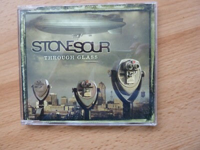 STONE SOUR - THROUGH GLASS CD SINGLE - ROADRUNNER RECORDS RR 3935-3 - 2006 - sb3