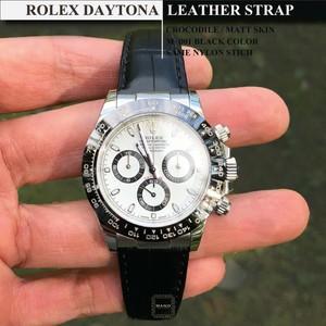 leather strap rolex daytona
