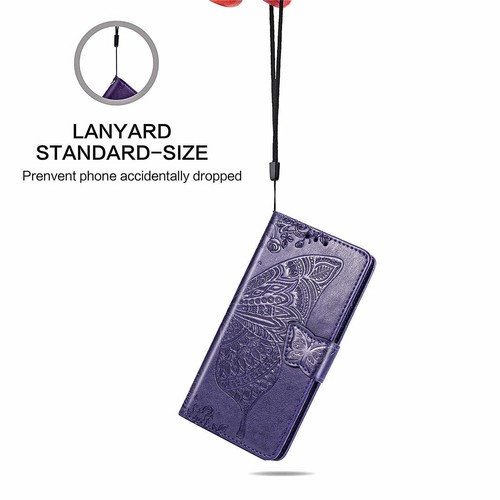 For OnePlus Nord N200 5G Leather Flip Case Stand Phone Cover Luxury Card Holder - Picture 12 of 49