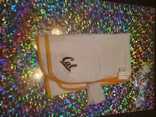 Two Feet Ahead NCAA Cal State Infant Blanket, One Size, White/Yel