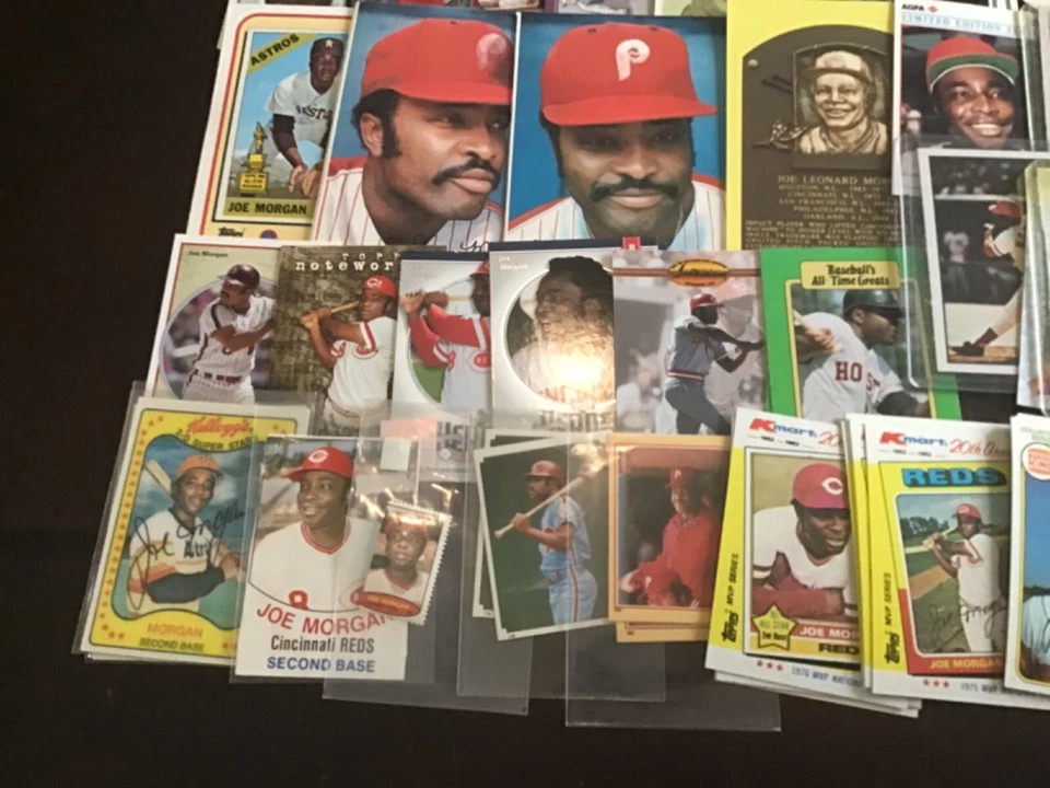 JOE MORGAN. Oddball Insert & Regular issue Baseball  REDS YOU CHOOSE - Image 2 of 4