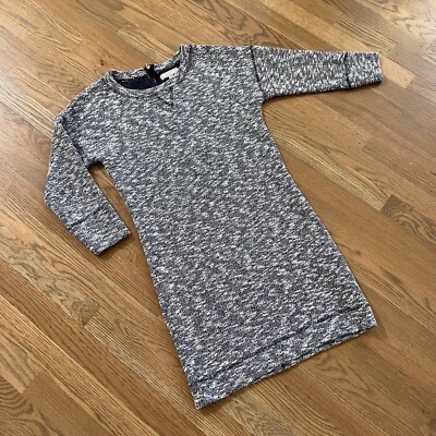 marled knit sweater dress Textured Marled Sweater Dress
