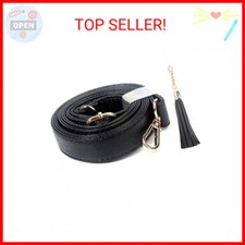 Beaulegan Purse Strap Replacement - Full Grain Microfiber Leather - 59 Inch Long