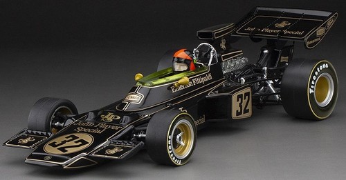Model Car formula 1 F1 Scale 1:18 Quartzo Lotus 72D Belgian Gp Fittipaldi